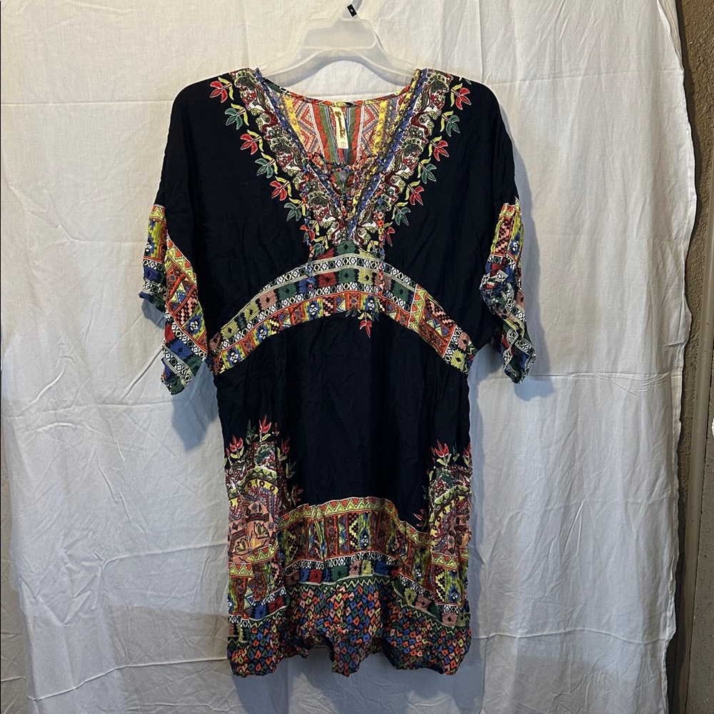 Shoreline Multicolor Patterned Tunic